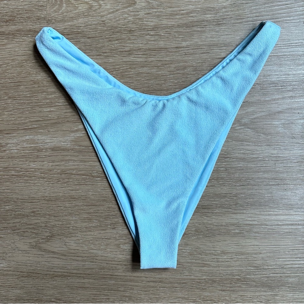 Terry Cloth Cabana Bitsy Bikini Bottom